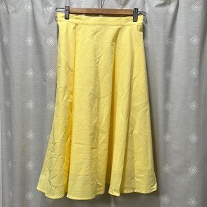 Uniqlo Seersucker Circular Skirt, size S, NWT